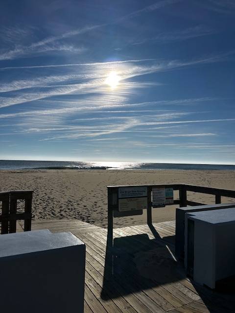 sunrise on a partly cloudy morning