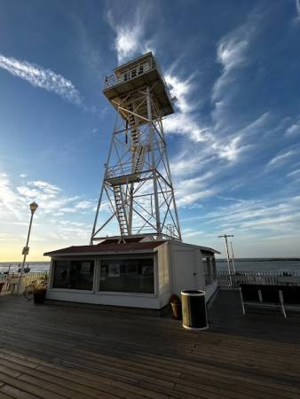 Tower at end of boardwalk