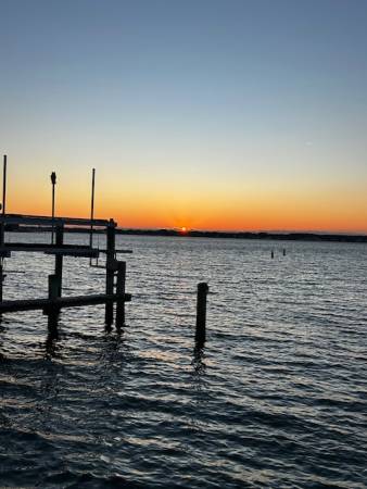 Sunset view on OC bayside