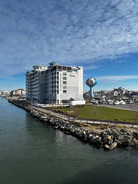 bridge look at Cambria Hotel