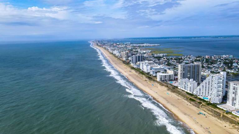 aerial view of Ocean City