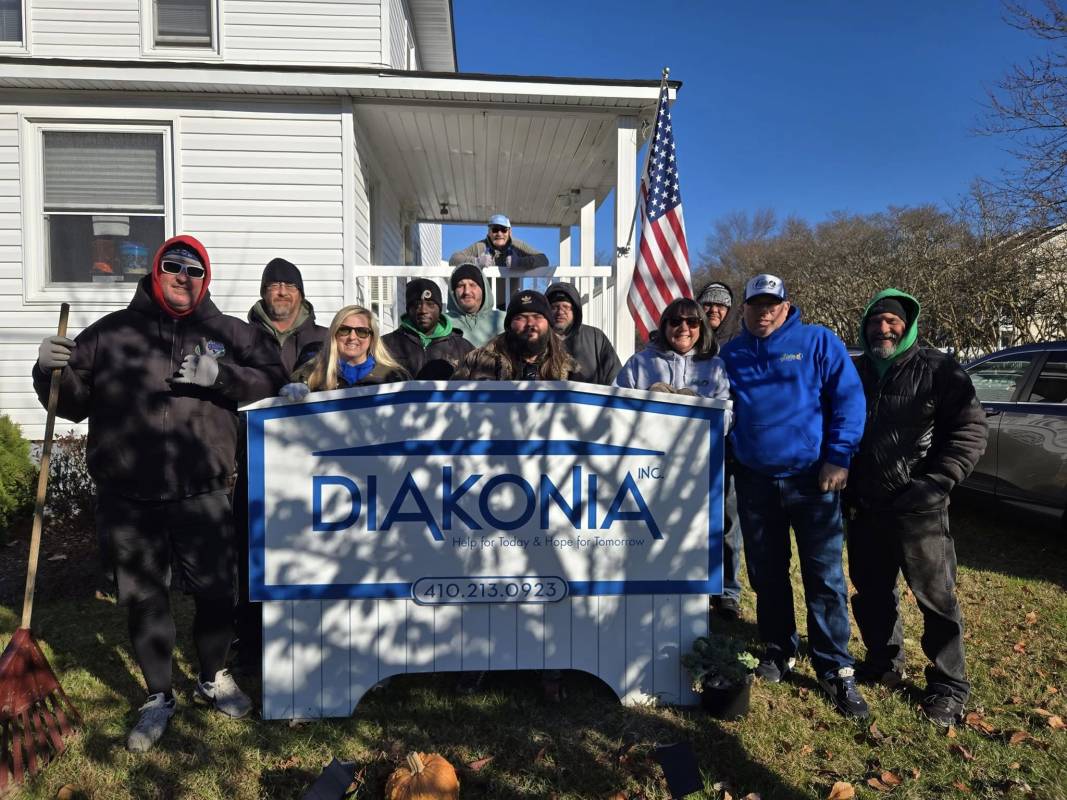 jolly roger helps diakonia - photo courtesy of diakonia