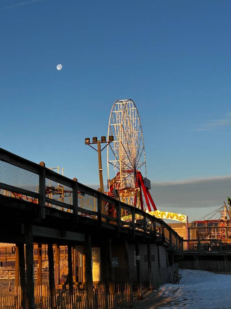 Wolf Moon in Ocean City