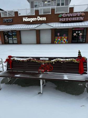 boardwalk bench