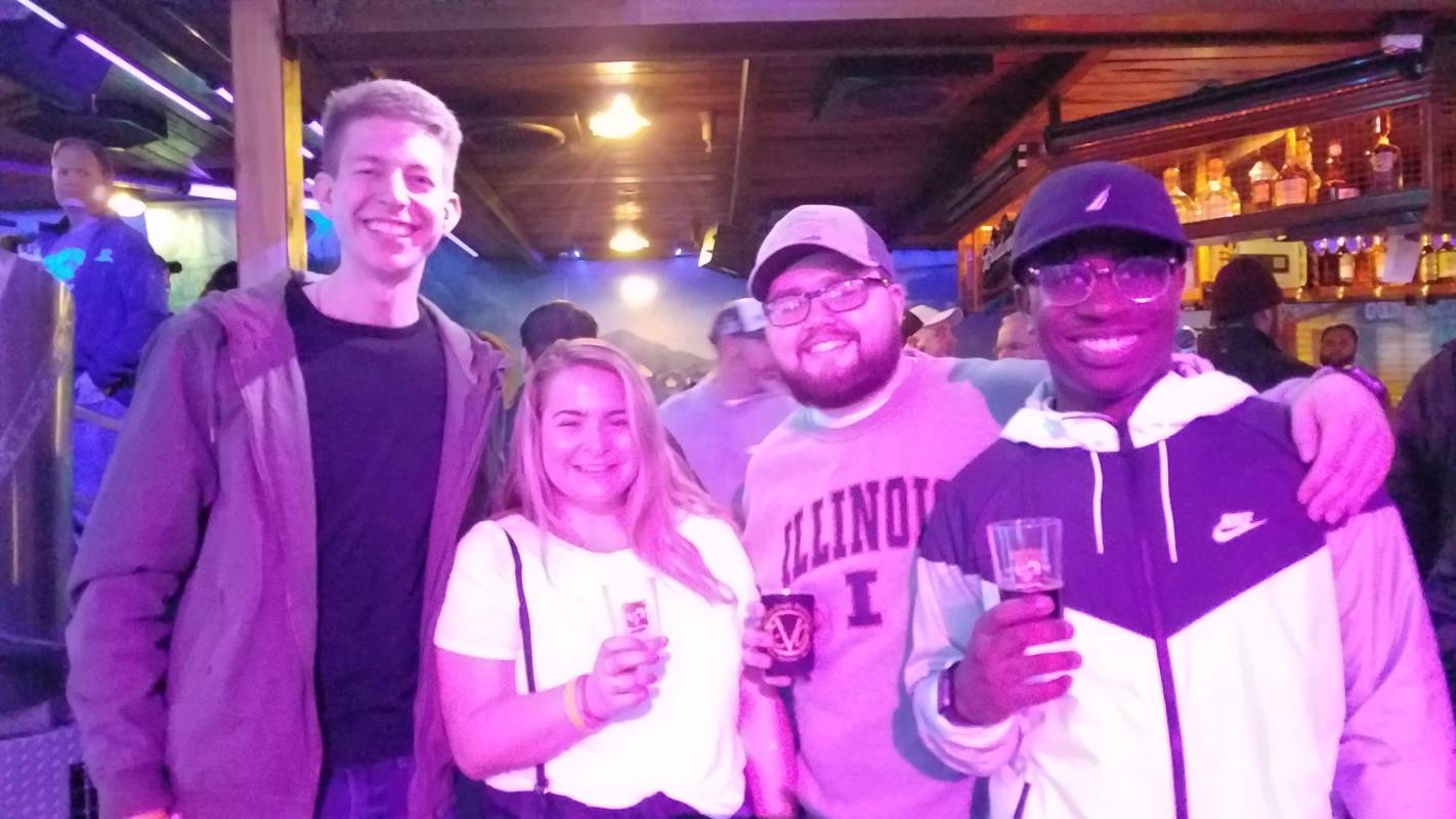 love on tap at Seacrets