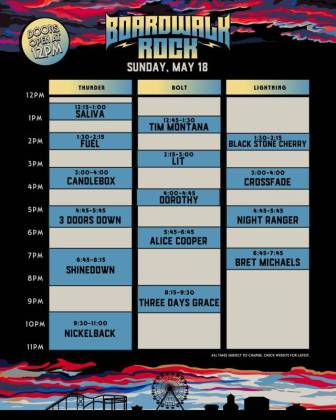 Boardwalk Rock Fest - May 17-18, 2025: OceanCity.com