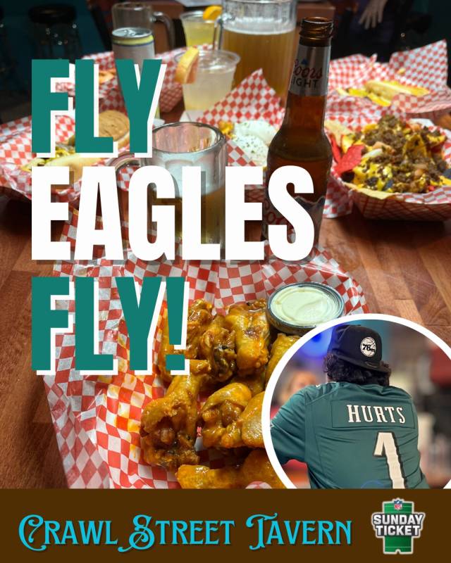Crawl Street Tavern super bowl