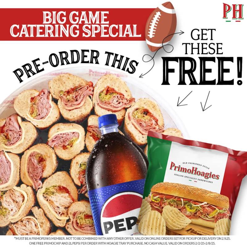 Primo Hoagies Super Bowl
