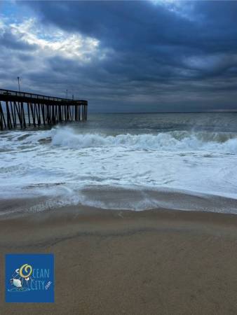 Rough surf on OC beaches