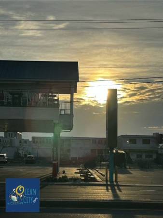 sunrise by American Legion Post 166 on Philadelphia Avenue