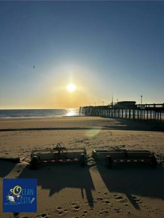 sunrise near OC Fishing Pier