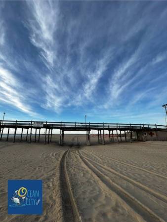 OC beach scene by pier