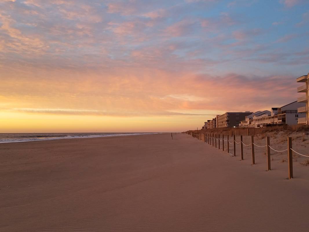 sunrise in ocean city md