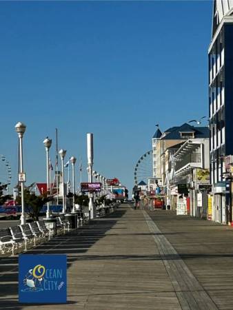 Early morning Boardwalk view