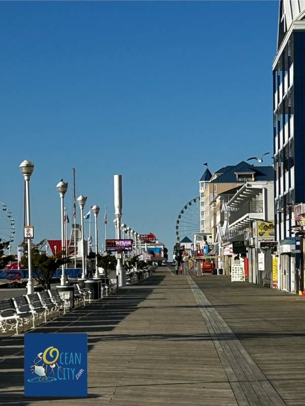 Early morning Boardwalk view