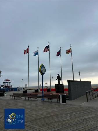 Firefighters Memorial on OC Boardwalk