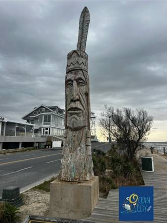 Native American sculpture by Peter Toth. 1976