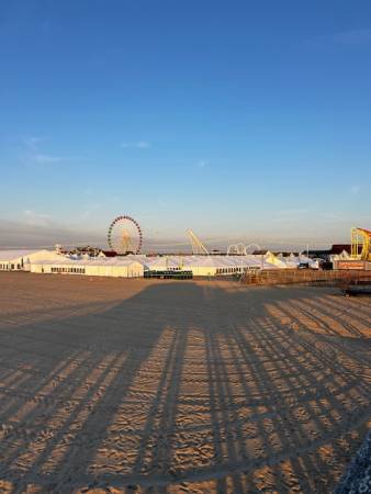 Springfest view from the OC fishing pier