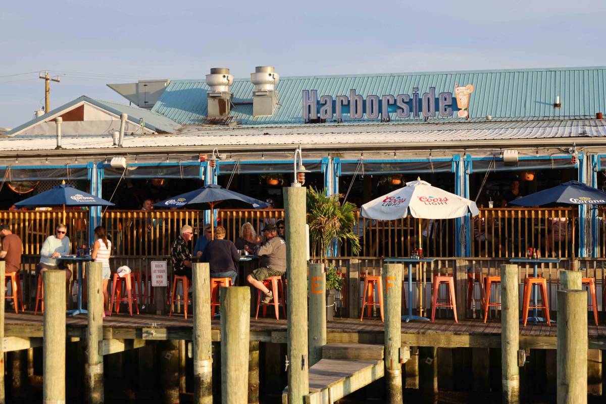 harborside bar and grill - home to the orange crush