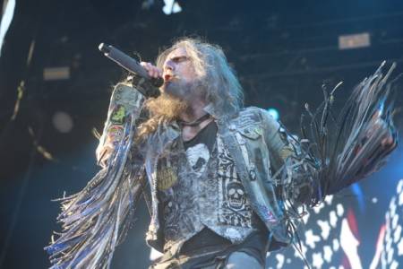 Rob Zombie on the Thunder stage