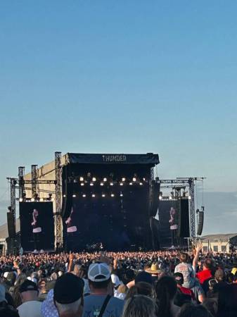Thunder stage at Boardwalk Rock