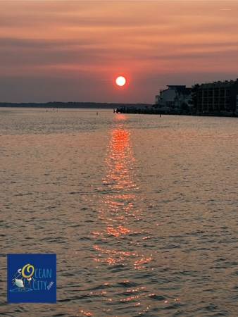 Bayside sunset