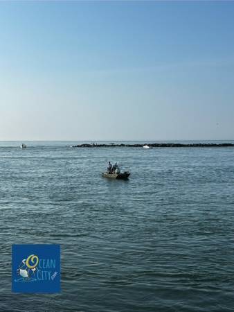 Boating at the inlet