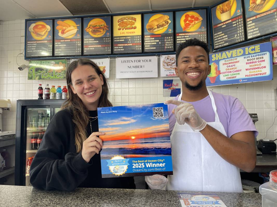 Golden Plate - Best Small Stand on the Boardwalk Voters Choice