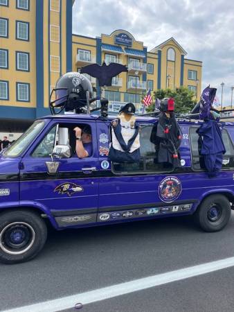 Ravens Roost parade