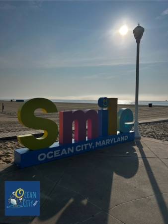 Smile letters photo op