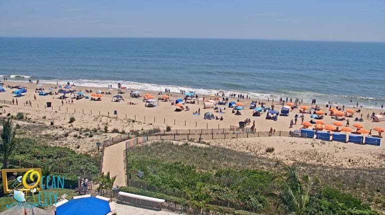 ocean city maryland beach sun