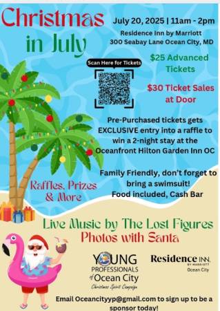 Christmas in July Ocean City Maryland