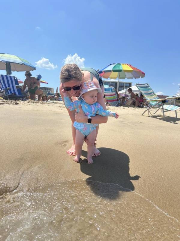 photo friday baby on beach