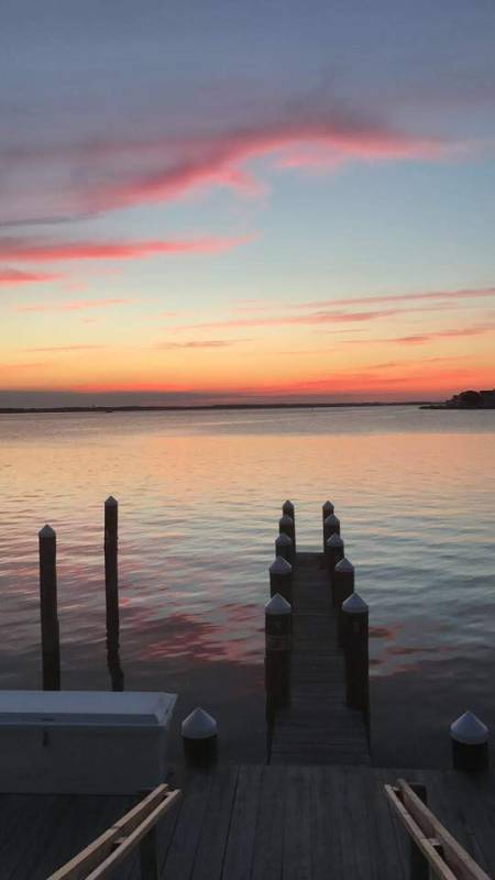 photo friday sunset on bay