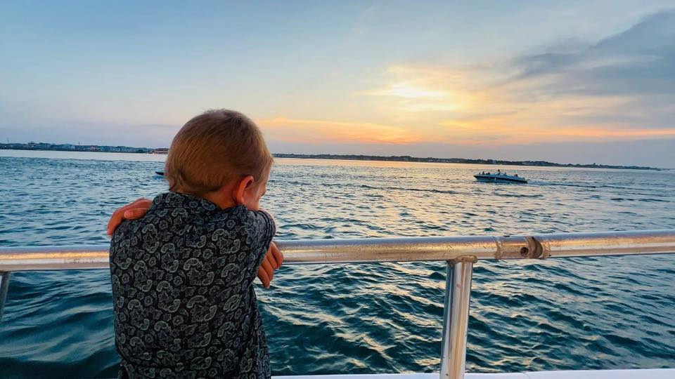 photo friday Amy Flynn Sunset cruise on the Miss Kathleen 🧡