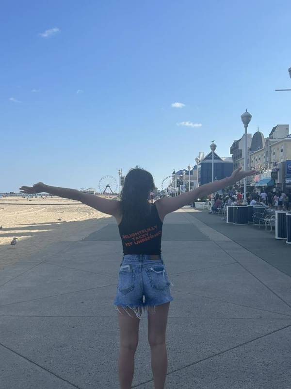 photo Friday Angela Coyle My daughter living her best life, the end of June