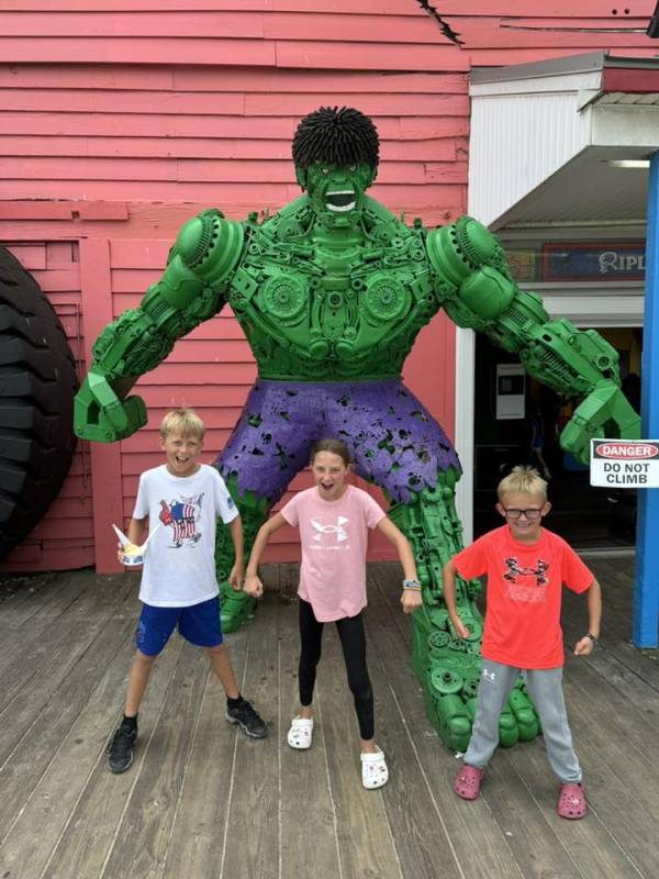 photo Friday Brooke Alexander Scuse Enjoying an afternoon walking the boardwalk.