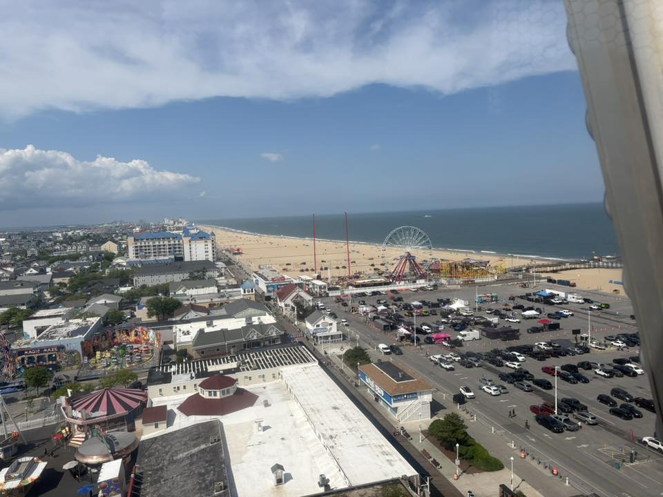 Photo Friday Dakota Goshorn Absolutely best view of ocean city at the top of trimpers gaint wheel