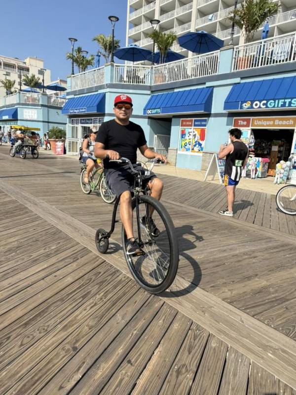 photo friday David E CH My big Wheel OC broadwalk