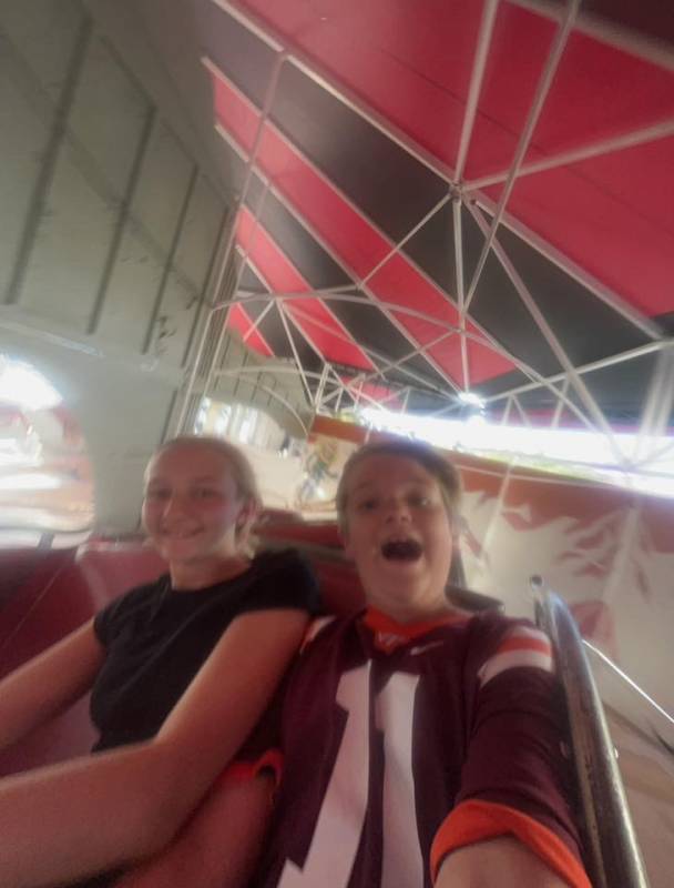 photo Friday Eli Wathen Me and my sister having fun at trimpers