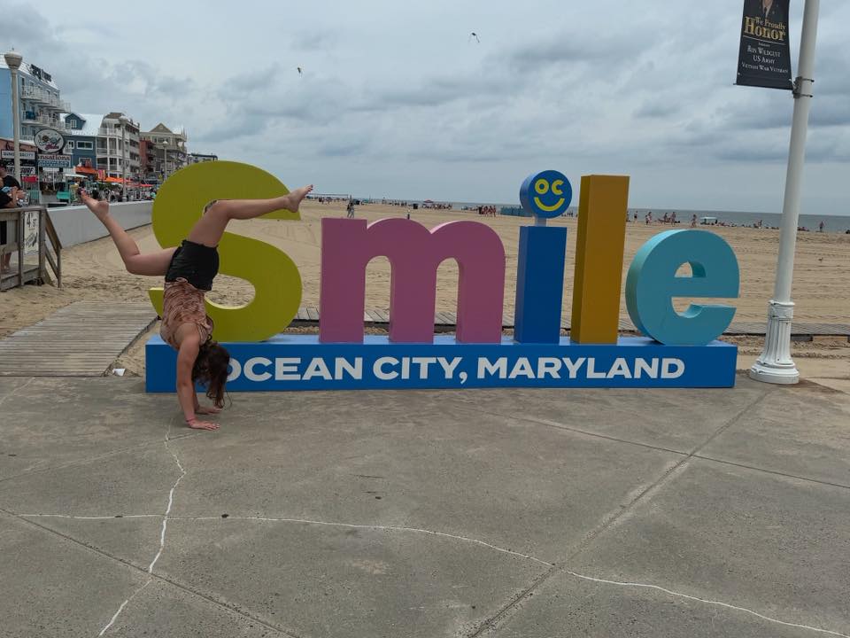 photo friiday Heather Morgan There’s always time to smile in ocean city!