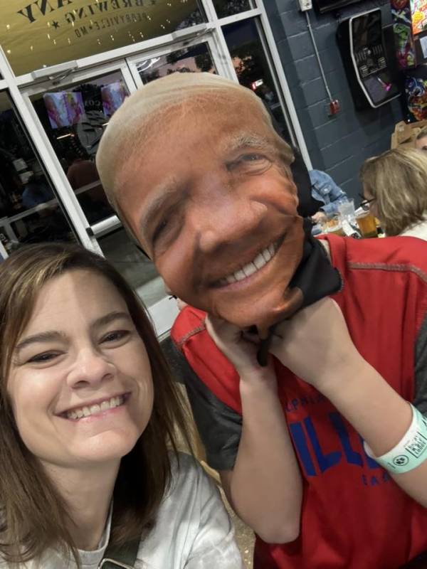 photo Friday Janine Harris Trump sighting on the OC Boardwalk