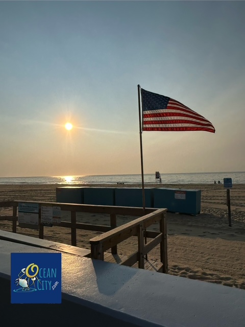 July 4th sunrise