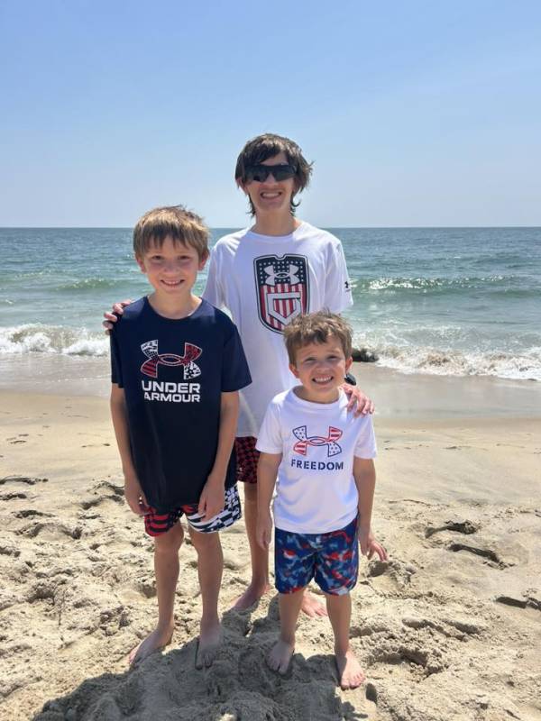 photo friday kids on the beach