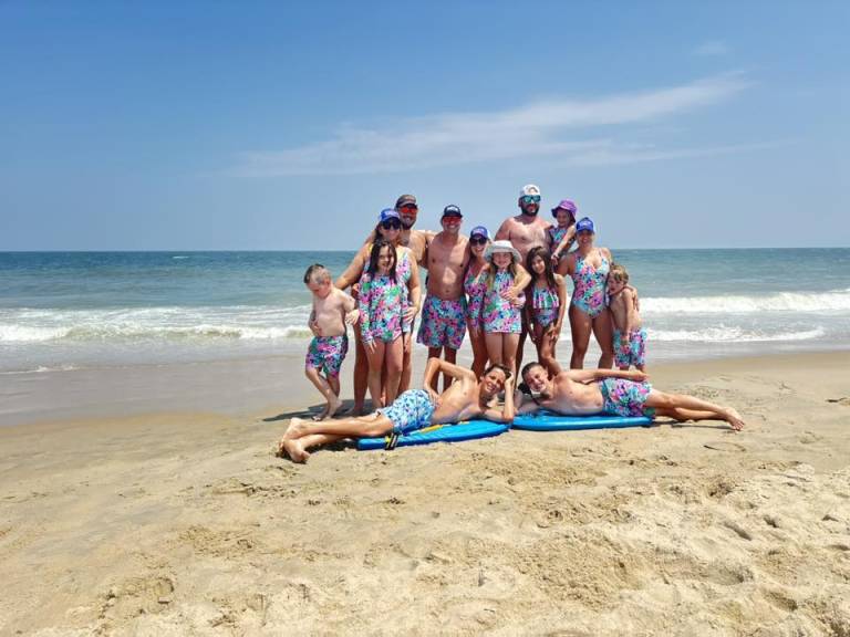 photo friday family on beach