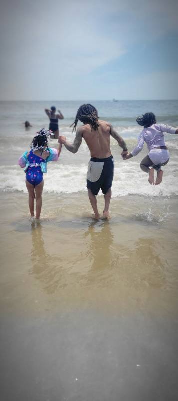 photo friday jumping the waves