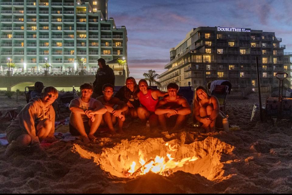 Photo Friday Bonfire on the beach