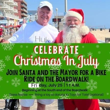Christmas in July Ocean City Maryland