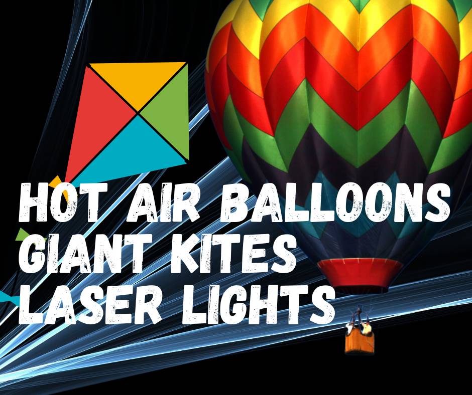 hot air balloon festival - end of summer in ocean city