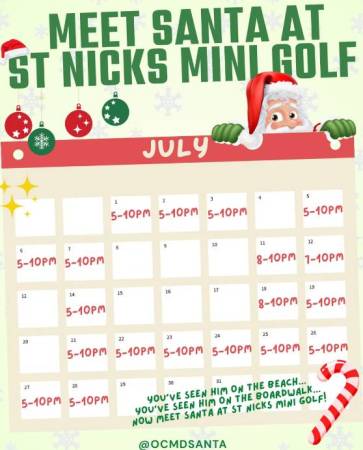 St Nick's Mini Golf Ocean City